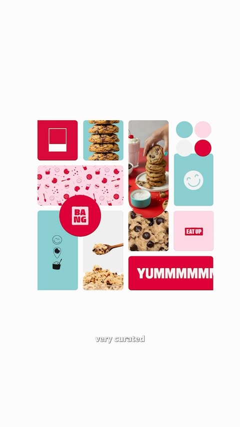 Instagram post by @lucyedendesign for Adobe Creative Cloud. Caption reads: [...] the help of Adobe Stock AI Studio....