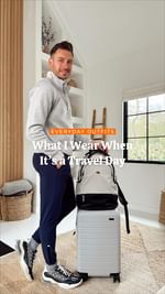 Instagram post by @brightbazaar for WAYB. Caption reads: [...] perfect backpack for travel days.....