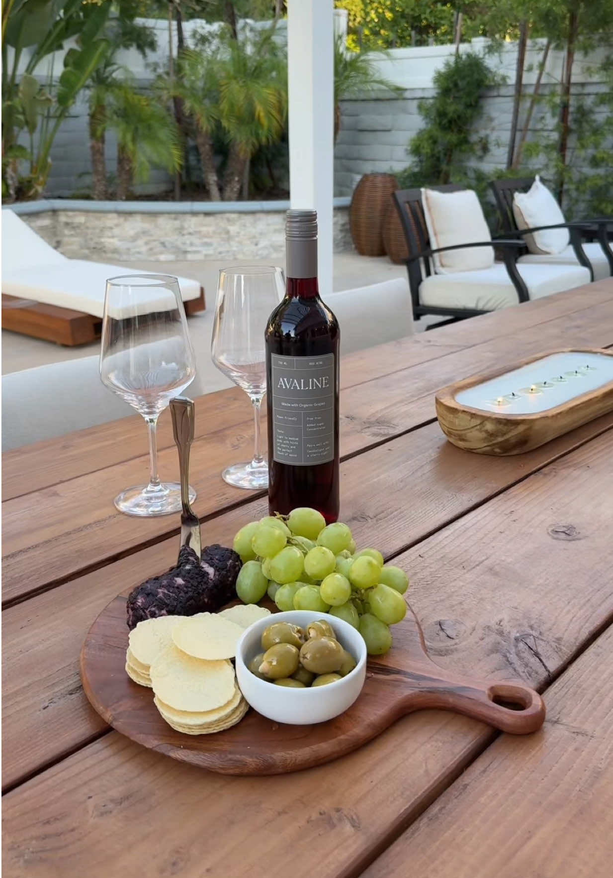 TikTok post by @juliapennachio for Avaline. Caption reads: [...] & no sugar - which is an obvious yes!....