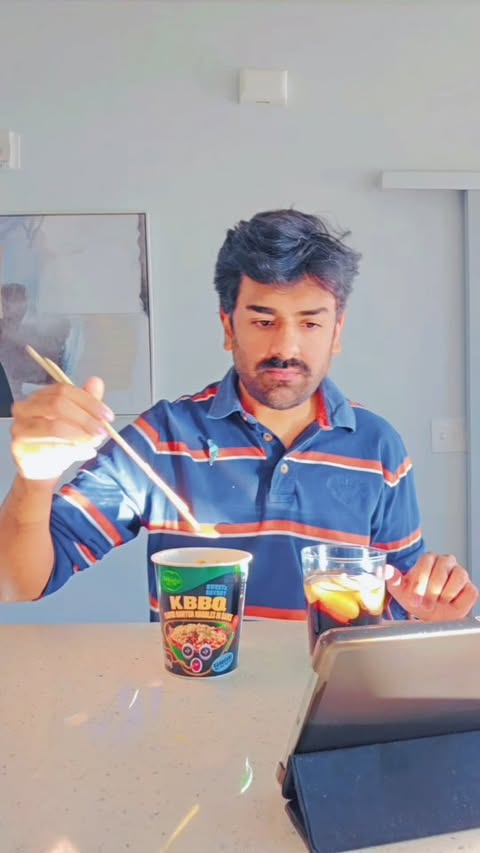 Instagram post by @sohailbuddy for Bibigo. Caption reads: take lunch break with me with @bibigousa....