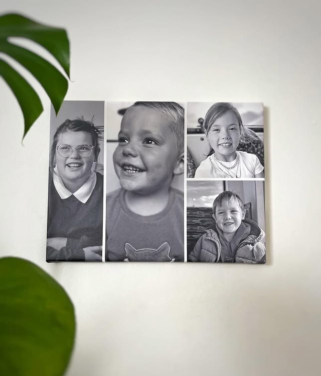 Instagram post by @bronnenrichards for Photobox. Caption reads: [...] and stories to life in every detail.....