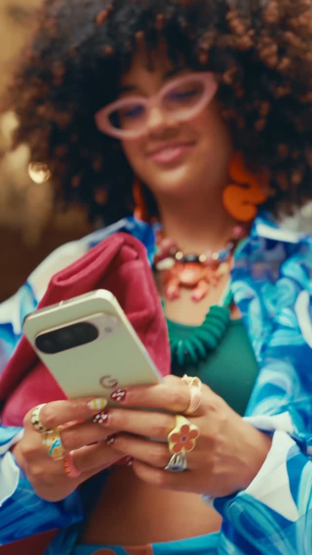 Instagram post by @alannanicolex for Google Pixel. Caption reads: AD What’s in my bag you ask?! The new Google Pixel....