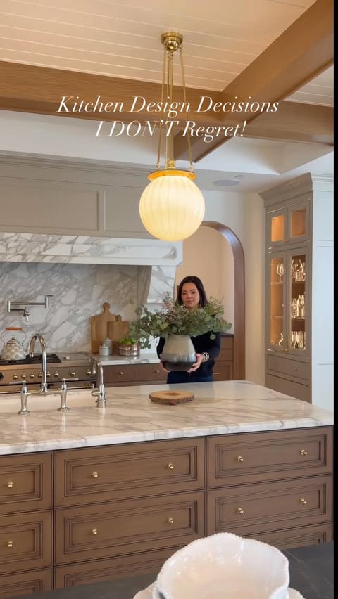 Instagram post by @remingtonavenue for KOHLER. Caption reads: [...] to say I absolutely LOVE cooking here!....