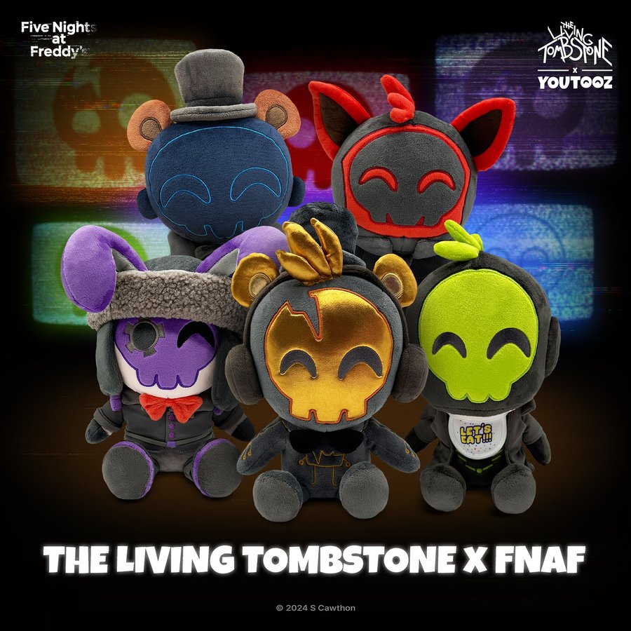 Instagram post by @livingtombstone for Youtooz. Caption reads: Is this where you want to be? 🎵 The Living....