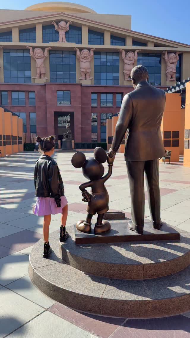 Instagram post by @maiakealoha for Walt Disney Studios. Caption reads: Being here always feels like a dream! 🥹 This view....