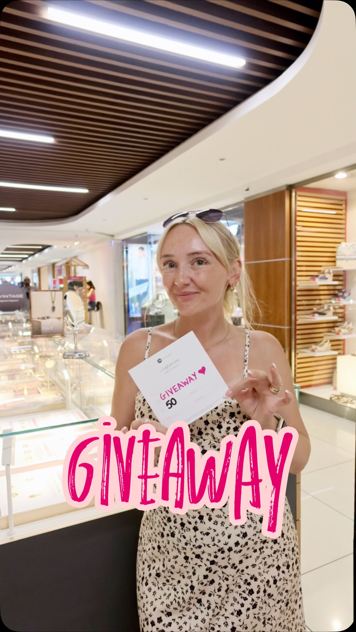 Instagram post by @karlahaber_ for Mvintage. Caption reads: [...] time I’ve teamed up with the stunning....