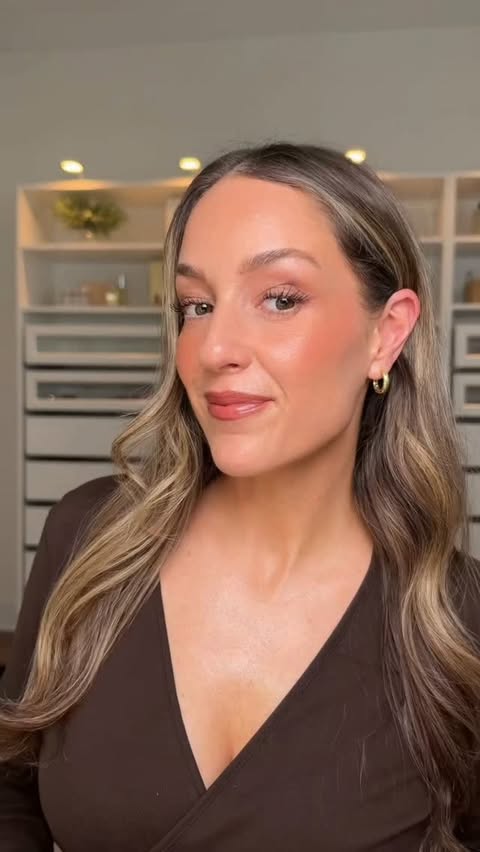 Instagram post by @stephheim_ for JCPenney. Caption reads: [...] date night look using only makeup from....