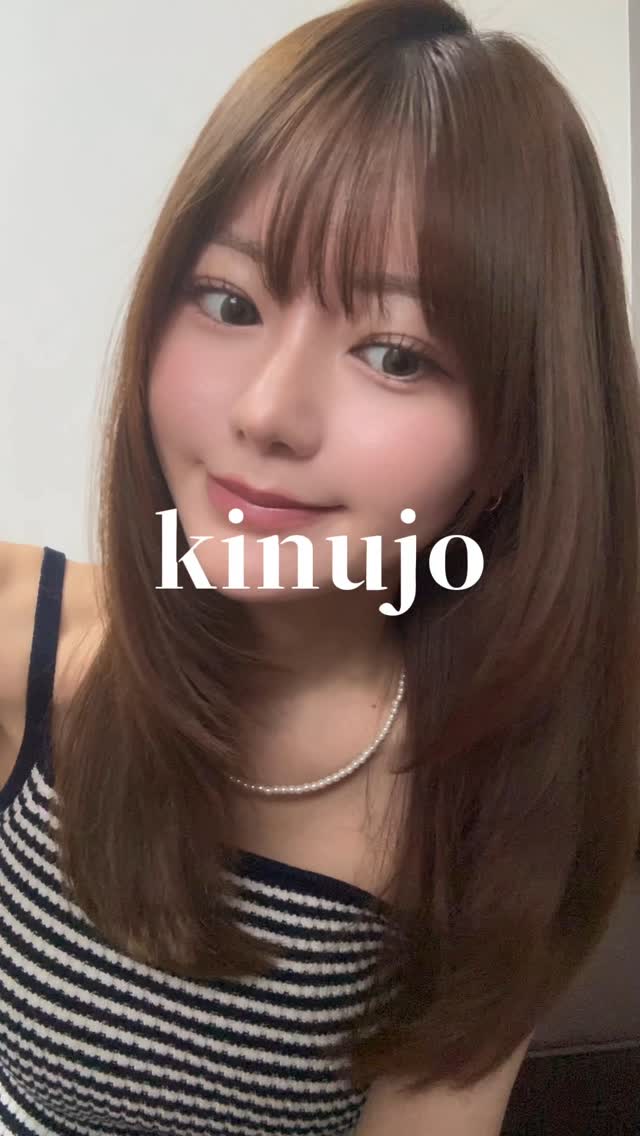 Instagram post by @sakamochi_ayaka for KINUJO. Caption reads: @kinujo.jp....