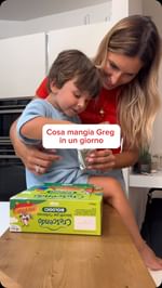 Instagram post by @gregemamma for COOP. Caption reads: La linea Crescendo di @coopitalia ci accompagna....