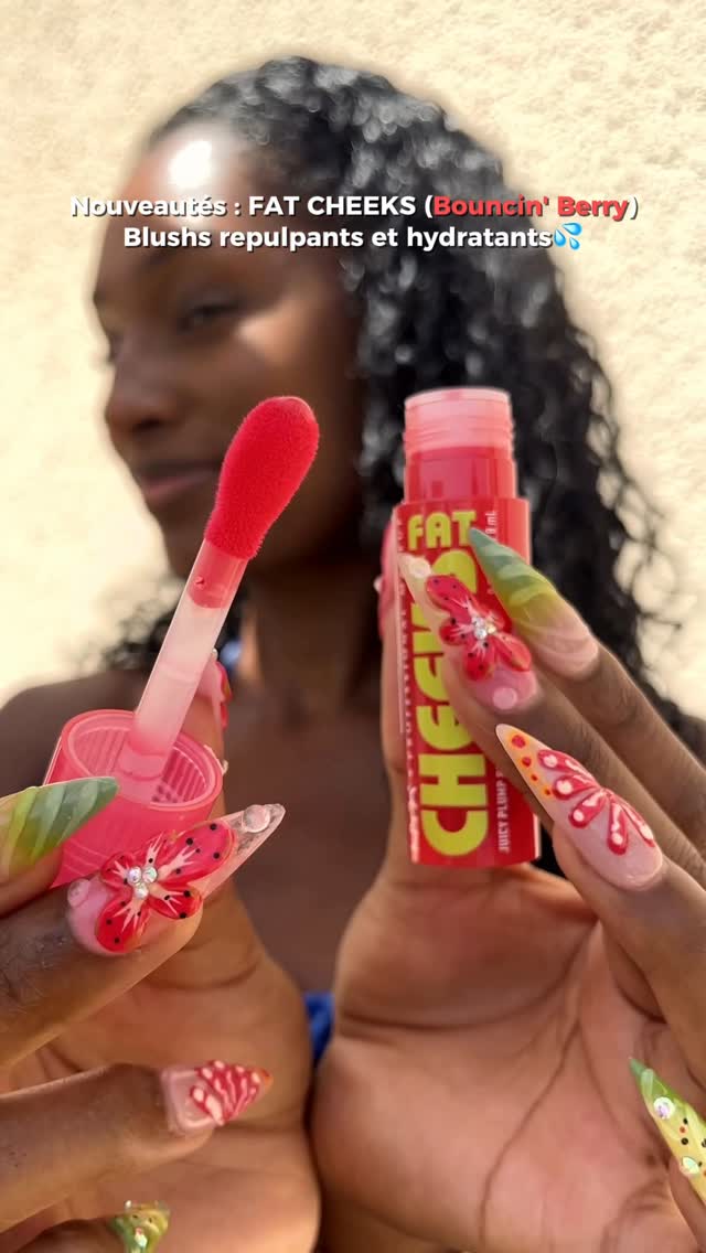 Instagram post by @crys4inc for NYX Cosmetics France. Caption reads: Makeup léger après une séance piscine w/....