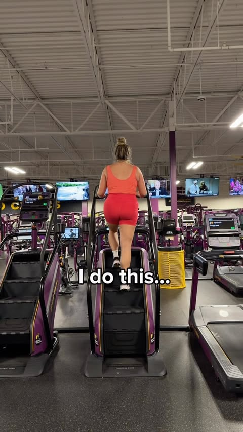 Instagram post by @thewanderingmichigander for Planet Fitness. Caption reads: AD | @planetfitness keeps me fit for life 🤸🏼‍♀️....