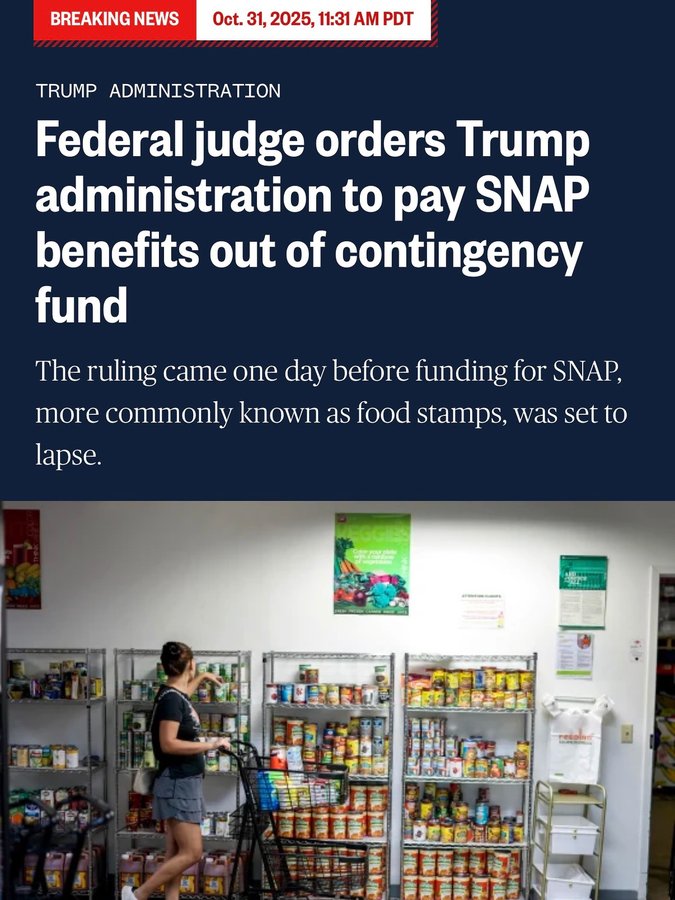 Instagram post by @_stillwerise for NBC News. Caption reads: HUGE BREAKING SNAP NEWS: A Rhode Island federal....