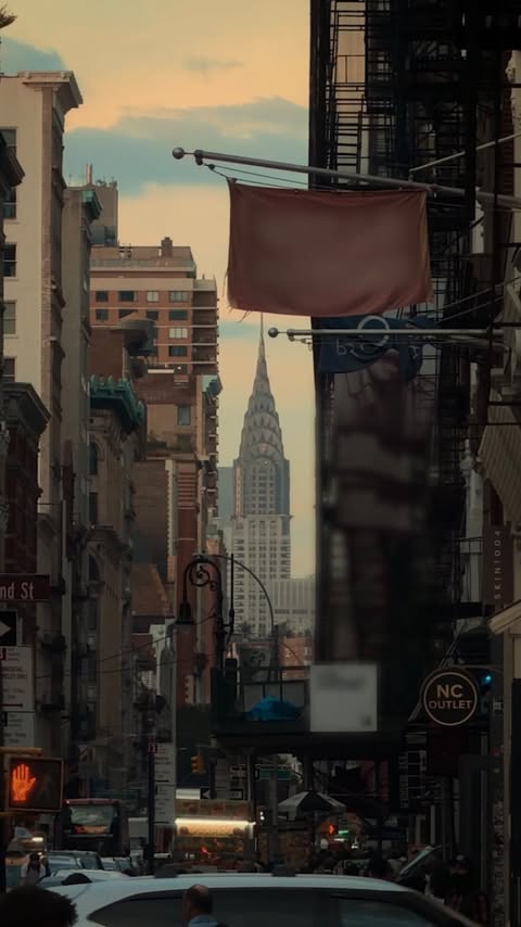 Instagram post by @paulashch for Adobe Live Community. Caption reads: Made this NYC cinematic video entirely on my phone....