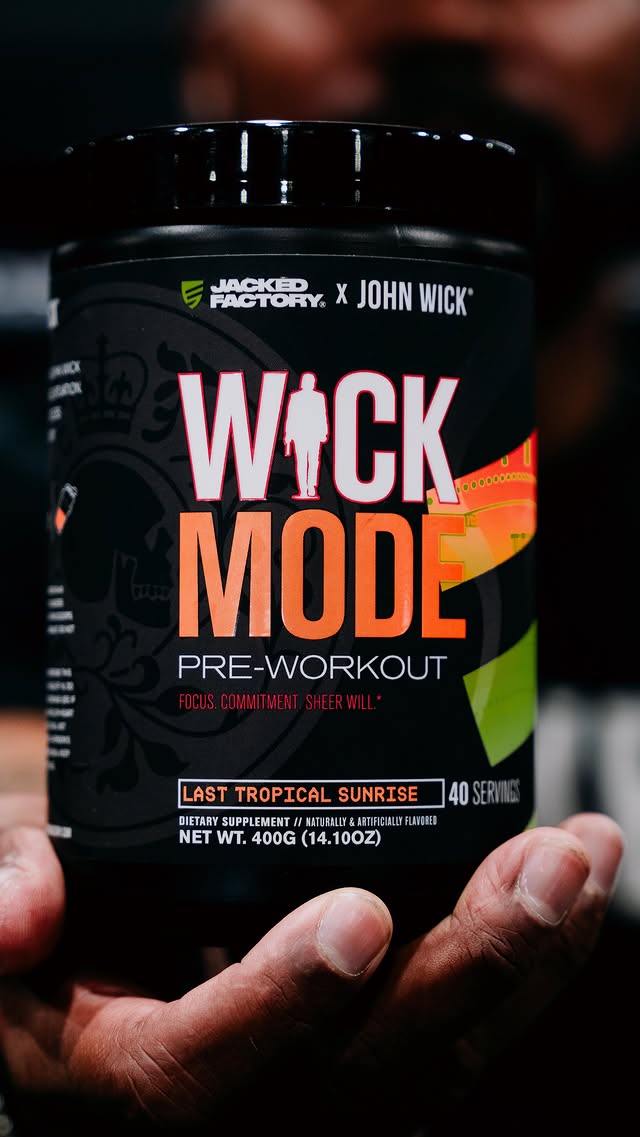 Instagram post by @antwanrarcus for Jacked Factory. Caption reads: [...] 🔫🔪⚰️ Hype to announce my sponsors....