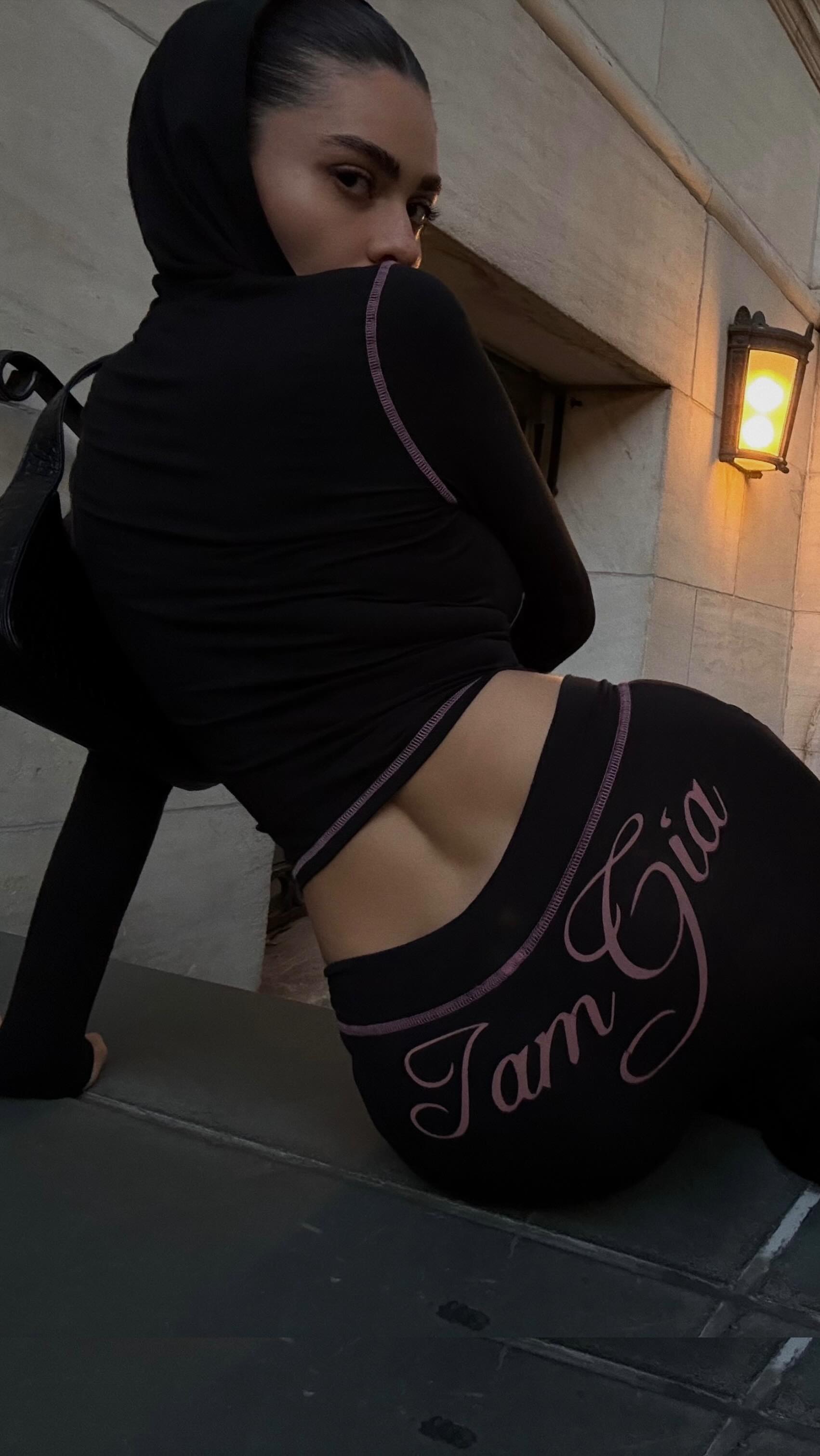 Instagram post by @miss_nairagishian for IAMGIA. Caption reads: @iamgia 😈.