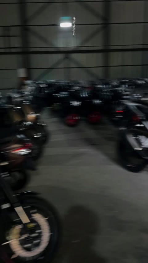 Instagram post by @the_viperpilot for TVS Motor Company. Caption reads: Months of waiting… worth it. She’s here at....