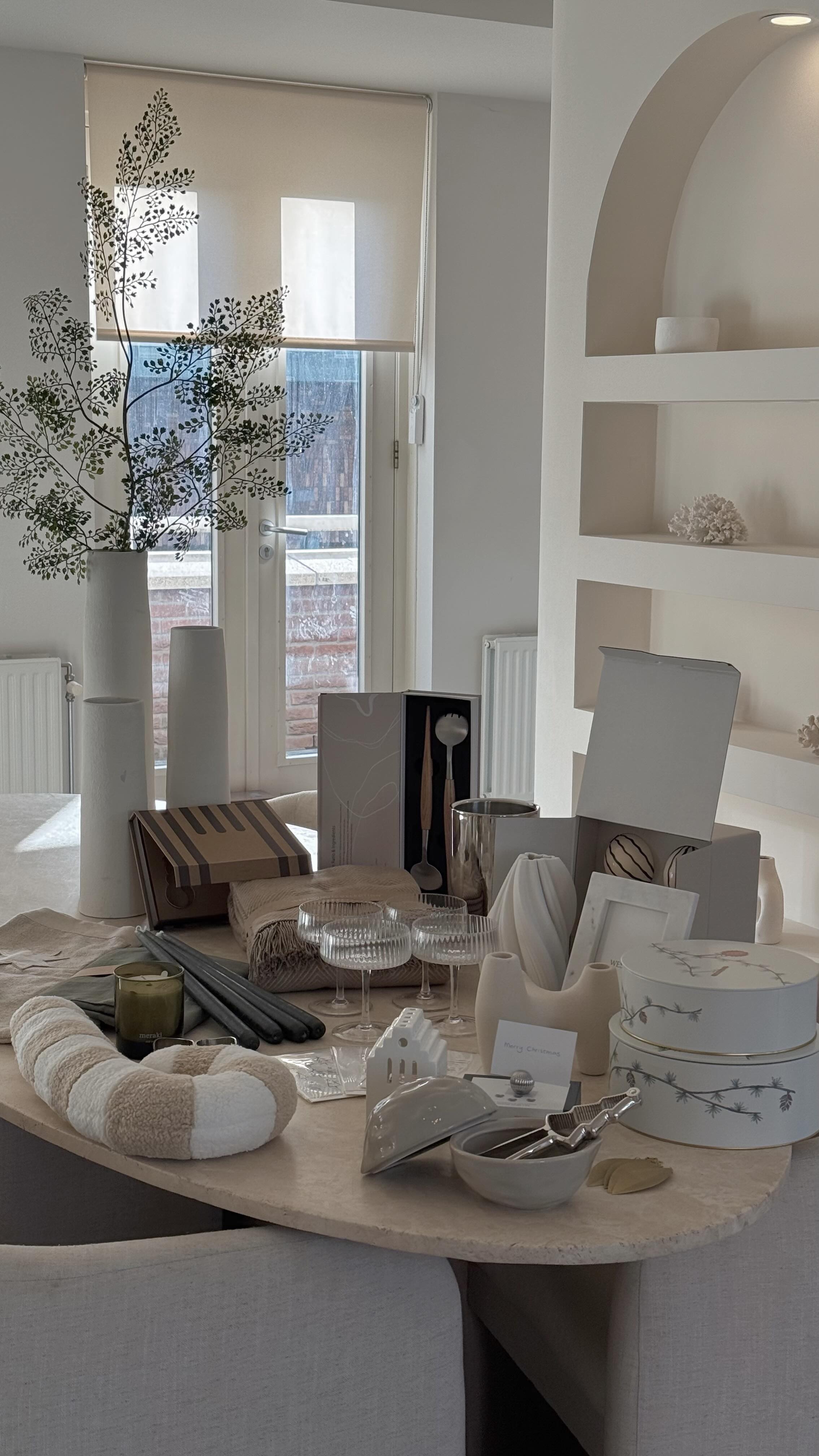 Instagram post by @michelleagerbeek for Westwing. Caption reads: The magic starts early with the @westwingcom....