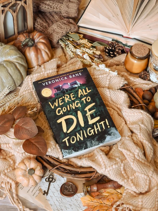 Instagram post by @thebeautyandthebooks for Underlined. Caption reads: [...] October read 😍 Thank you so much....