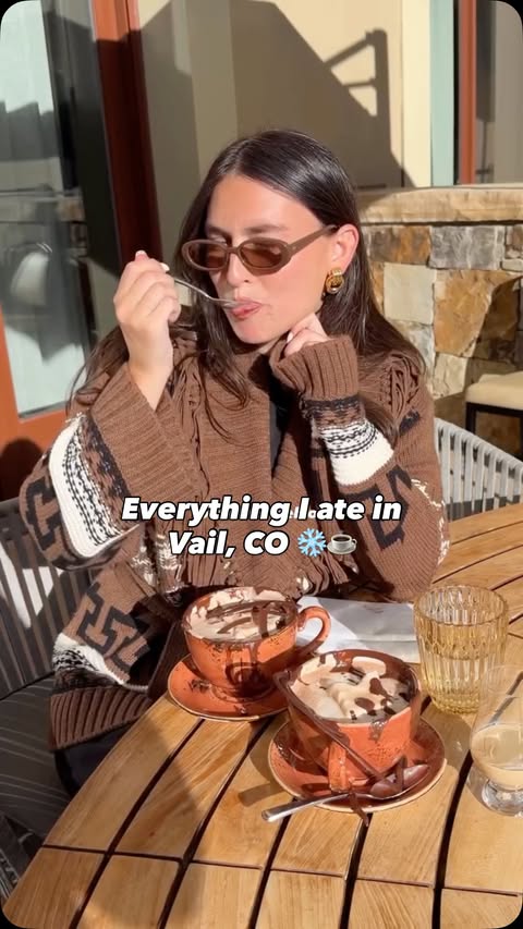 Instagram post by @chewyorkcity for Epic Pass. Caption reads: [...] @firstchairvail @twoarrowsvail @epicpass....