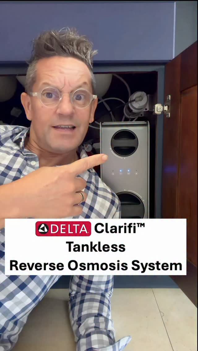 Instagram post by @martinriese for Delta Faucet. Caption reads: [...] Taste test! Let’s check out how the....