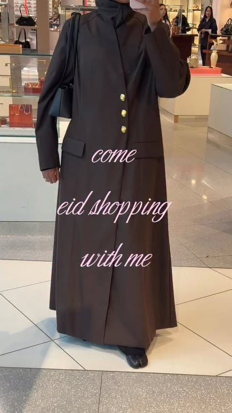 Instagram post by @sailingnas for Selfridges. Caption reads: [...] I need for Eid at @theofficialselfridges and....