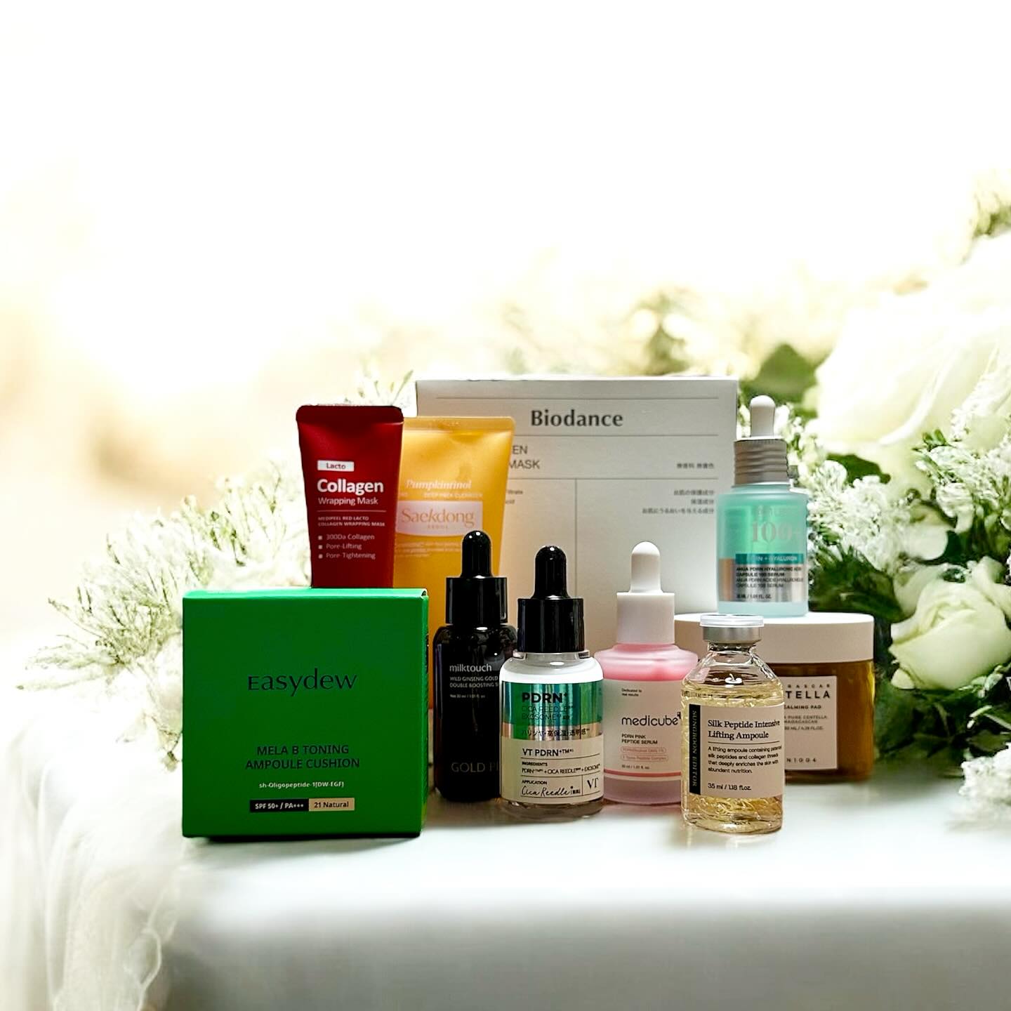 Instagram post by @haruka7.14 for Easydew Japan. Caption reads: 『Qoo10メガ割で買っておきたい10選』

メガ割も中盤に差し掛かって来ました🛍️
欲しかったも....