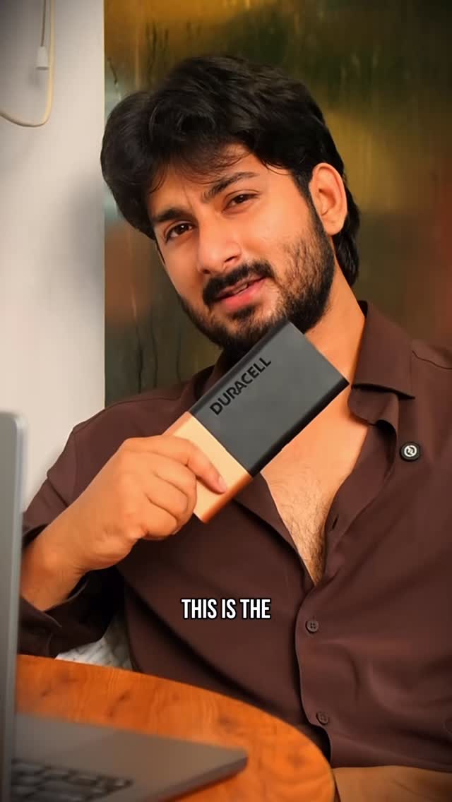 Instagram post by @r.a.h.i.l.__ for Duracell. Caption reads: Staying powered up isn’t a choice — it’s a....