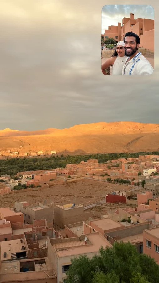 Instagram post by @odysseyoftwo for GT Holidays. Caption reads: Dual capture feature on iPhone didn’t lie…....