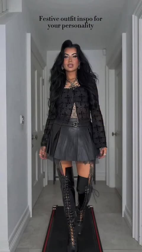 Instagram post by @rocknrollmama_x for KILLSTAR. Caption reads: SAVE FOR EASY FESTIVE INSPO ✨Which one are you? 🤔....