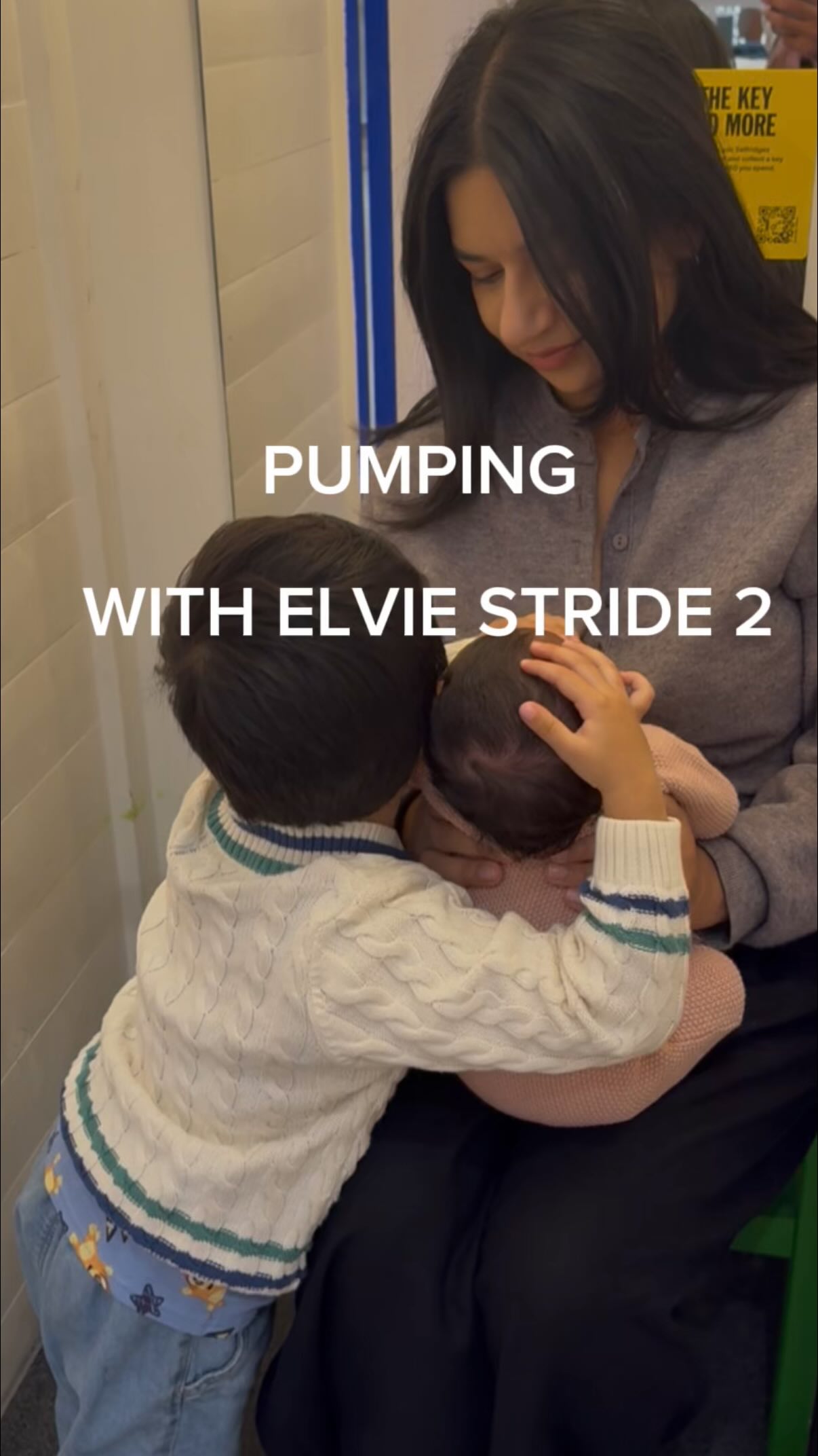 Instagram post by @aleena_rzq for Elvie. Caption reads: AD | My breastfeeding journeys couldn’t have been....