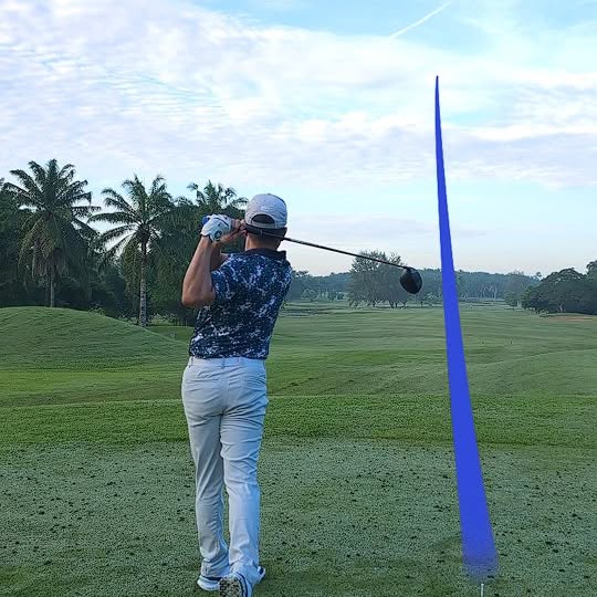 Instagram post by @stabilityndistance for COBRA Golf. Caption reads: [...] . Thank you for supporting clubs @cobragolf....