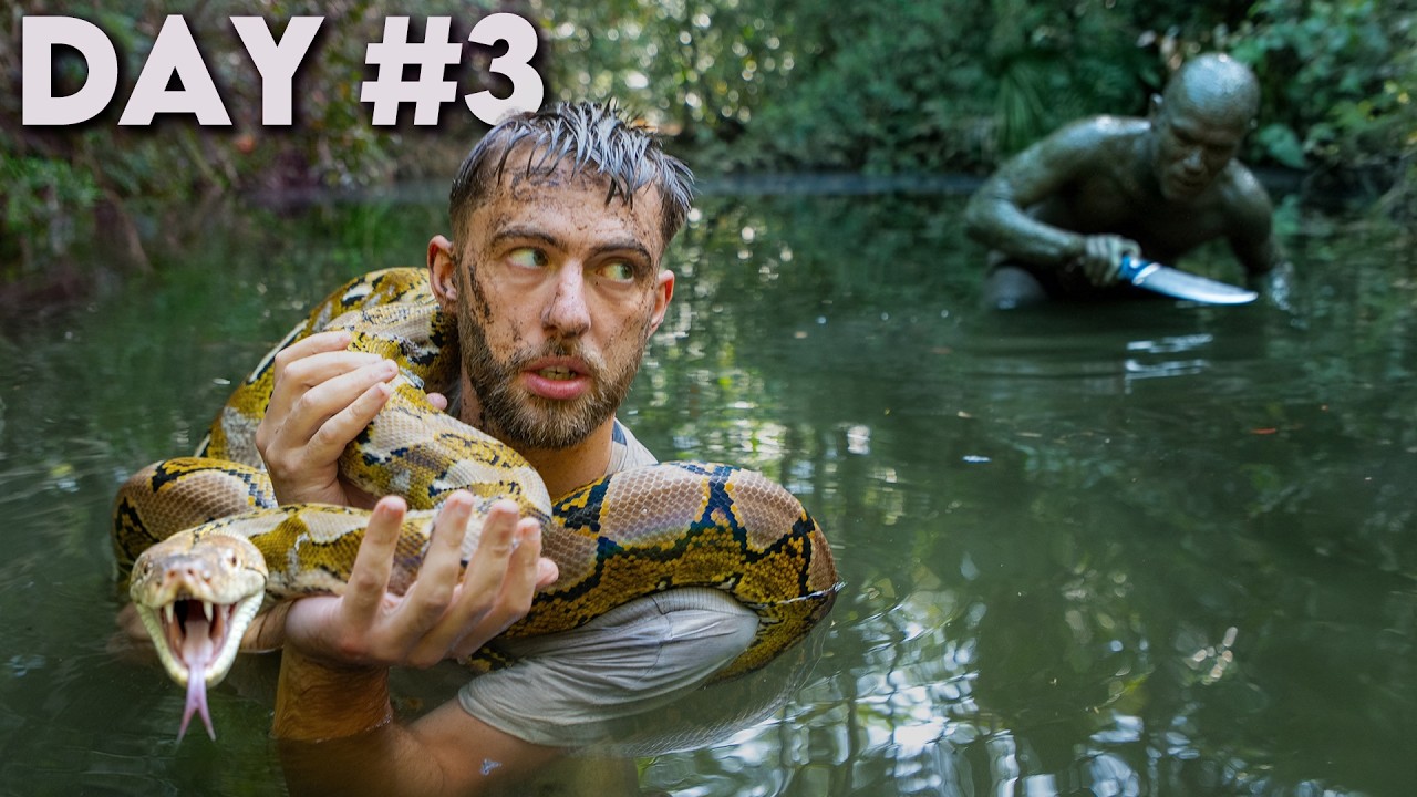 YouTube post by @DaraTah for AnkerMake. Caption reads: Hide & Seek in World's Deadliest Jungle.