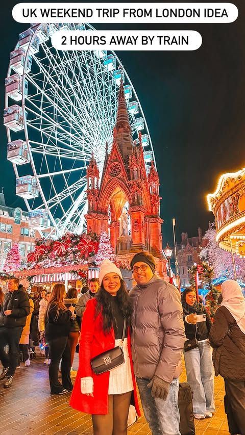 Instagram post by @fortysevenmcr for Best Western. Caption reads: ad UK weekend trip, 2 hours from London by train....