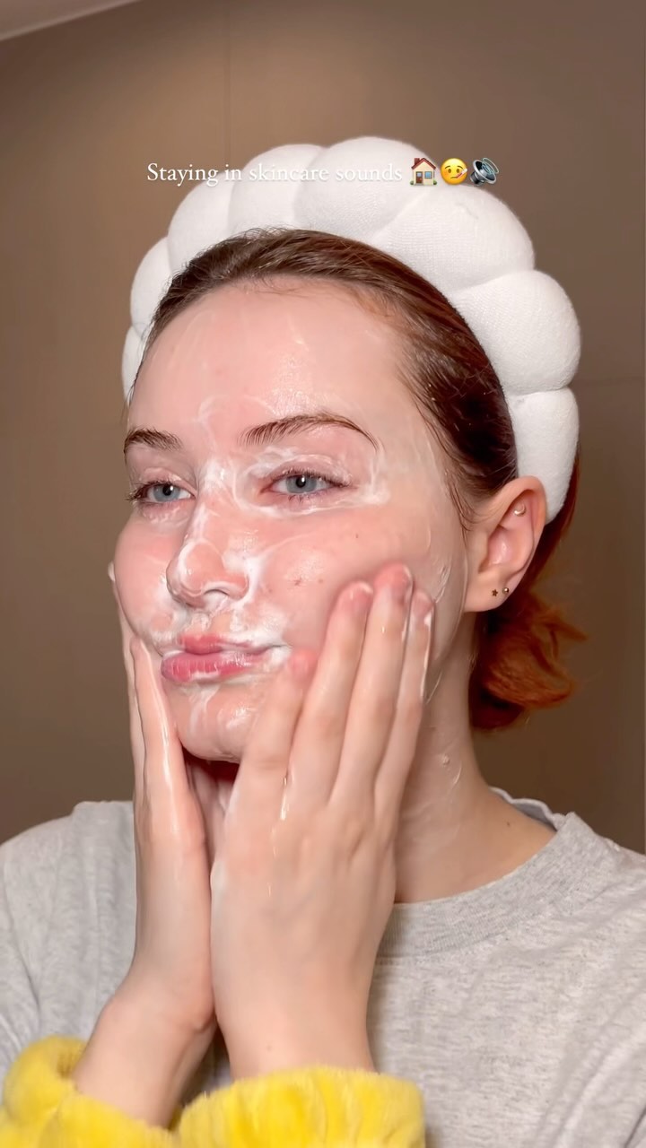 Instagram post by @youglowgrrl for FRESH. Caption reads: Staying in skincare sounds 🏠🤒🔊 aka me everyday....