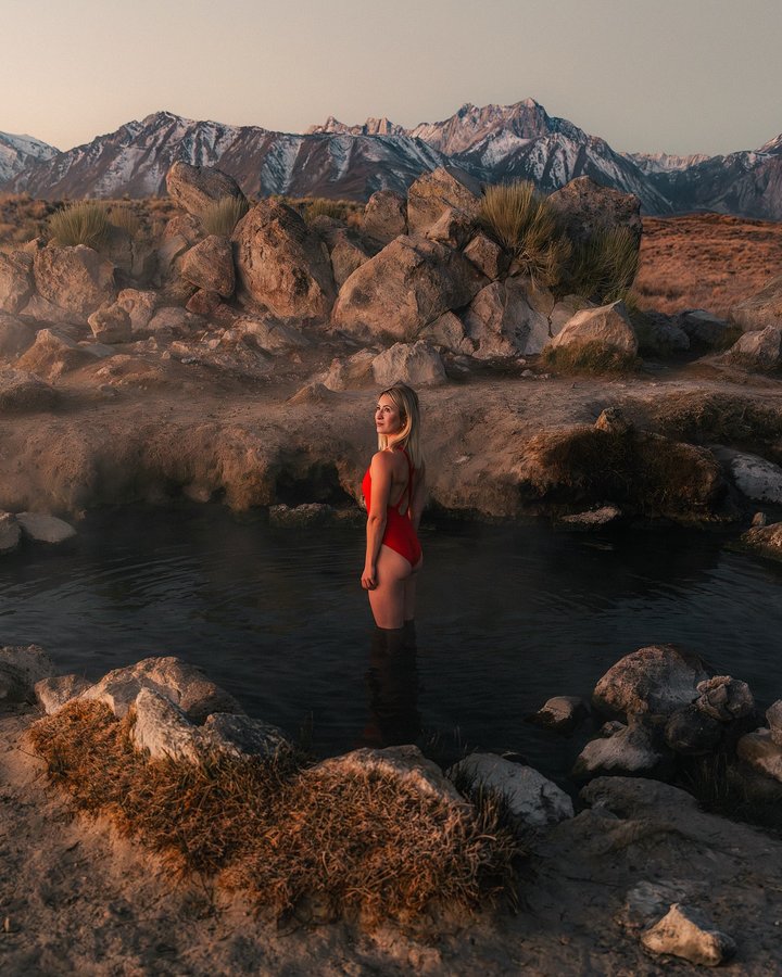 Instagram post by @julez__haa for Visit California. Caption reads: Kissed by the sun, driven by adventure –....