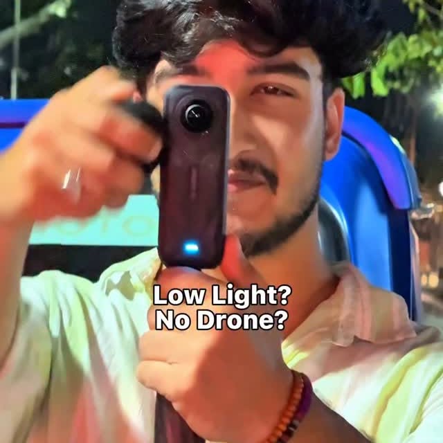 Instagram post by @maliqmoonis for Insta360India. Caption reads: Score up to ₹8,000 off the best-selling Insta360 X....