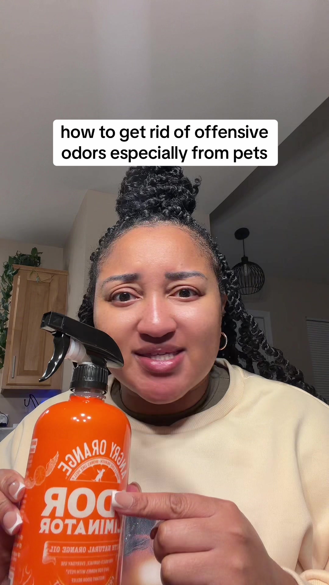 TikTok post by @brayandlexi for Angry Orange. Caption reads: [...] #tiktokshopcreatorpicks @Angry Orange.