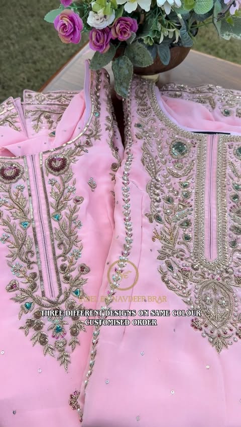 Instagram post by @labelbynavdeepbrar for The Wedding Brigade. Caption reads: Formal Collection ! 
Label By Navdeep Brar
The....