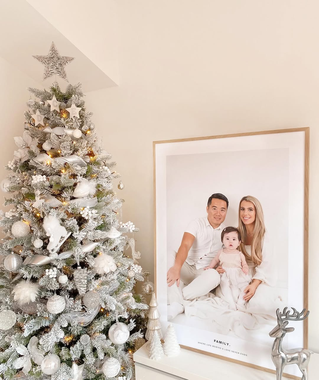 Instagram post by @this.mama.life_ for The Birth Poster. Caption reads: 𝐌𝐘 𝟏𝐬𝐭 𝐂𝐇𝐑𝐈𝐒𝐓𝐌𝐀𝐒 💫🎄

In....