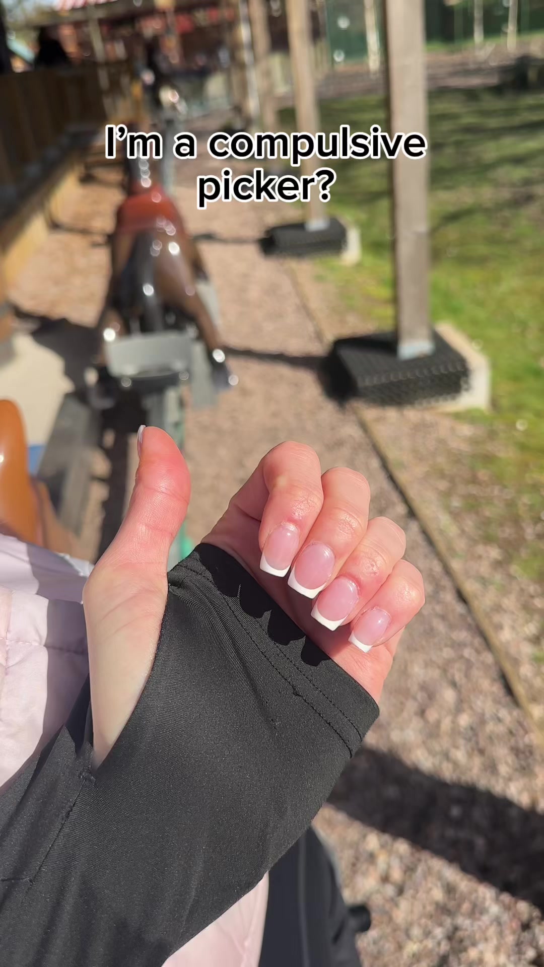 TikTok post by @ellie_and_thetwins for BeetlesGelPolish. Caption reads: [...] #diybeauty #nails #salon #diy....