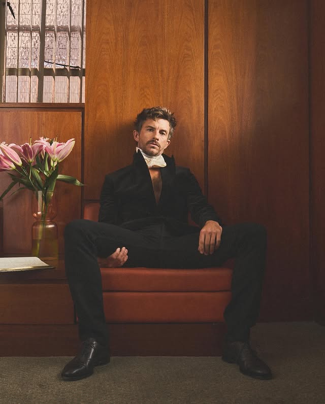 Instagram post by @robertrabensteiner for Esquire. Caption reads: Special day with you JONATHAN @jbayleaf for....