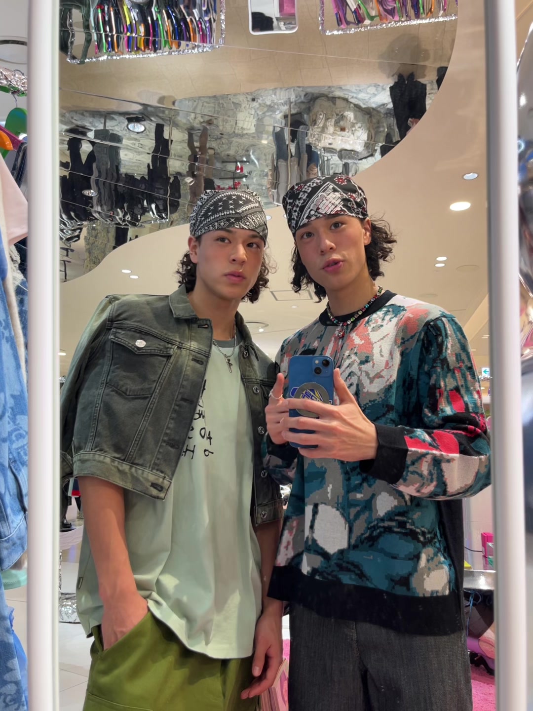 TikTok post by @aquaku310 for Marc Jacobs. Caption reads: heavenのpop-up完璧だ。。 #marcjacobs #marcjacobspartner....