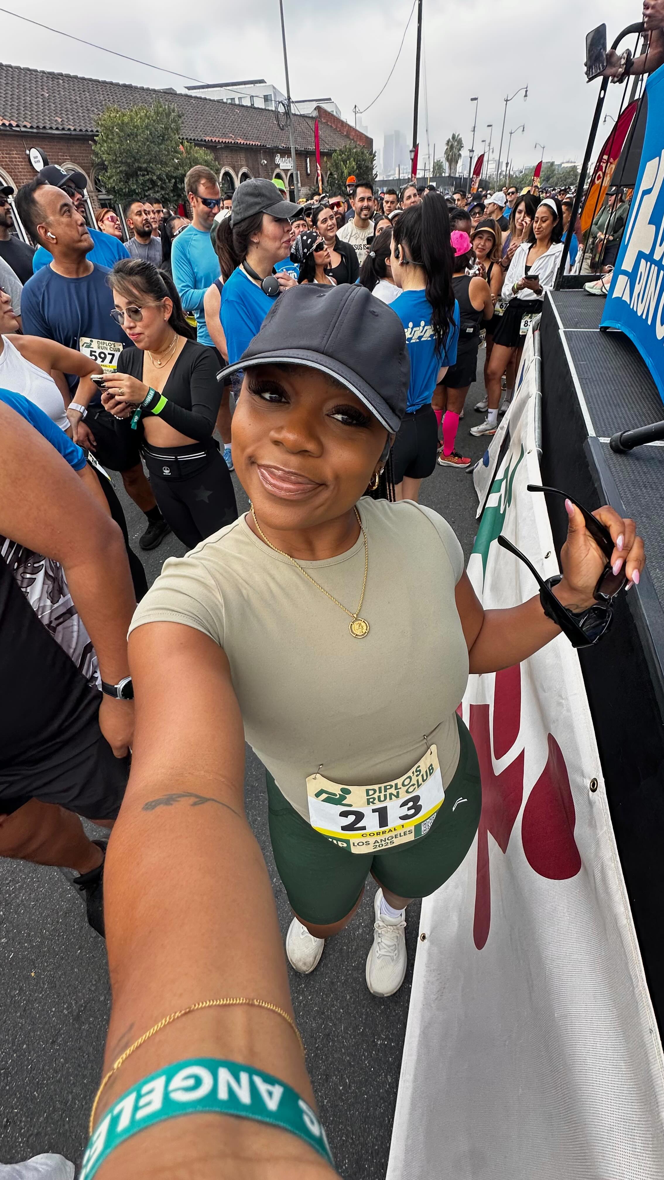 Instagram post by @oreyfit for Altra Running. Caption reads: this was such a fun event and i hit my goallll....