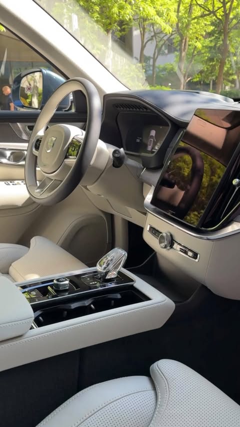 Instagram post by @ashleyymarie.ca for Volvo Cars. Caption reads: Some cars just make life feel a little smoother.....