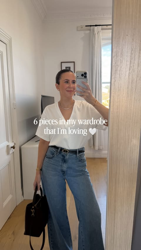 Instagram post by @paigekennedy for THE ICONIC. Caption reads: Top pieces I’ve been wearing lately 🔗🔗....