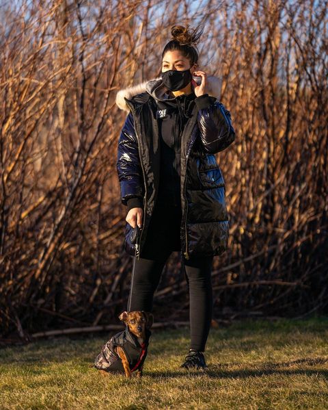 Instagram post by @ashleenie for Choose New Jersey. Caption reads: [...] already. Currently working with....