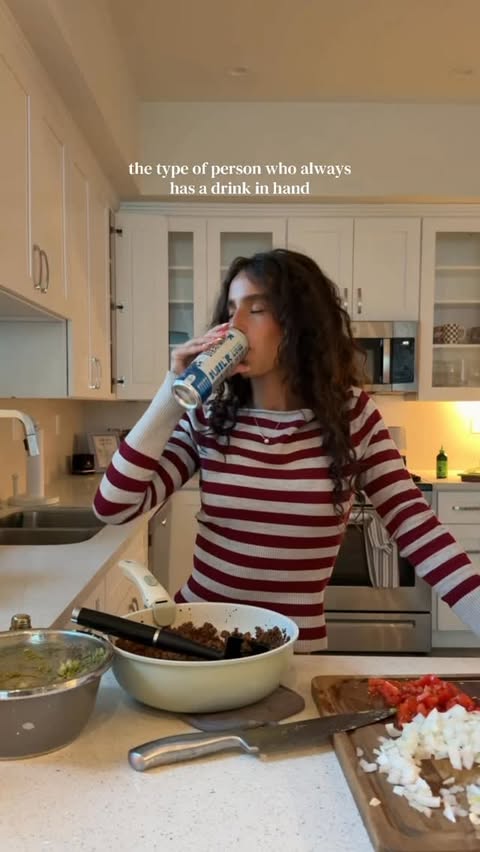Instagram post by @sofiamuse for BUBBL'R. Caption reads: can’t go anywhere without @drinkbubblr....