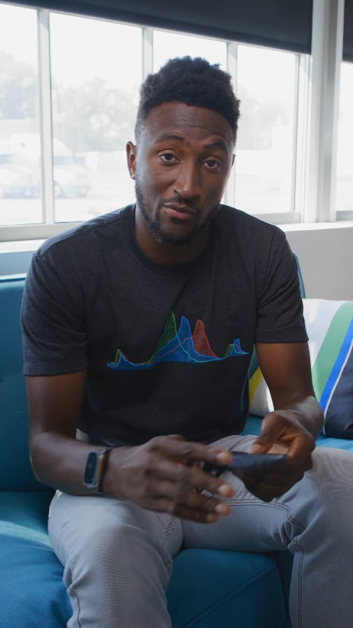 Instagram post by @mkbhd for Visible. Caption reads: PSA: Don't be lazy. Bring your device to....