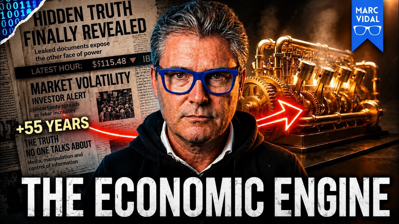 YouTube post by @marc_vidal for TM Trade. Caption reads: Where does all the money from people over 55 go?.