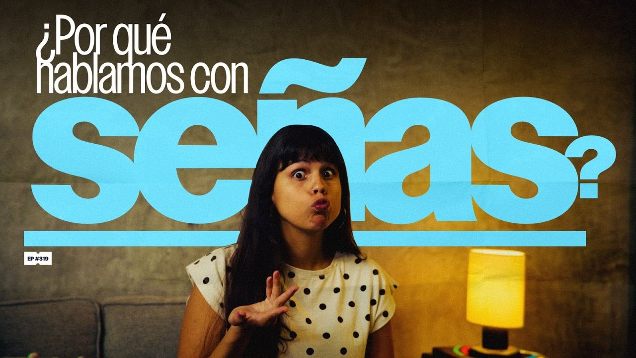 YouTube post by @ElCuarticoPod for ExpressVPN. Caption reads: Why do we talk with hand gestures? | 319.